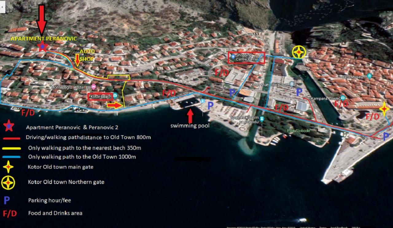Apartments Peranovic 2 Kotor Exterior photo